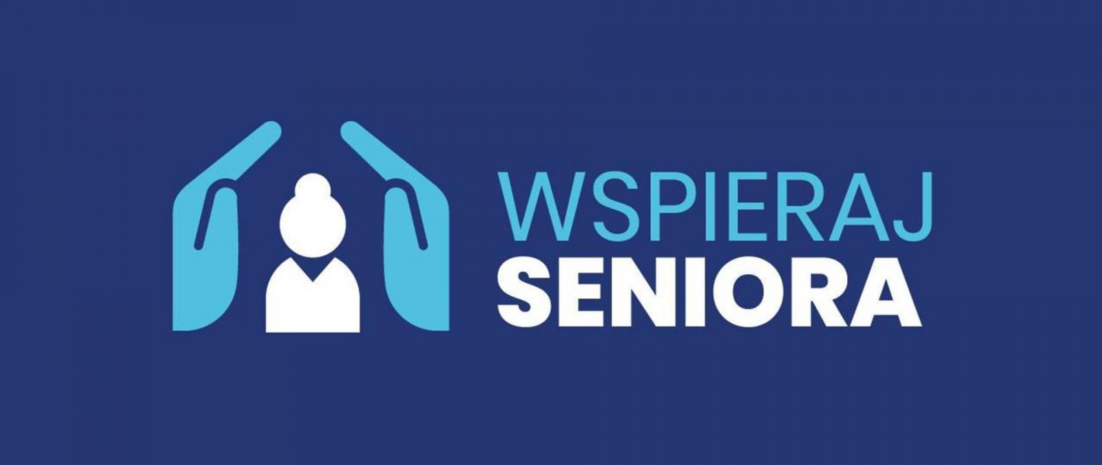 Logo promujące program Wspieraj Seniora